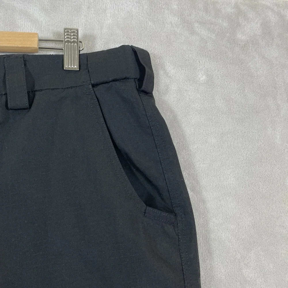 5.11 511 TACTICAL Series Fast Tac Urban Rip Stop Black Pants Size 40x34 Patrol